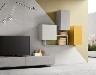 Mobile Porta Tv con piedini sm 2370 di Maronese