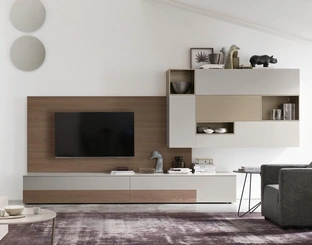 Parete Attrezzata Seta Comp SA2207 di Maronese