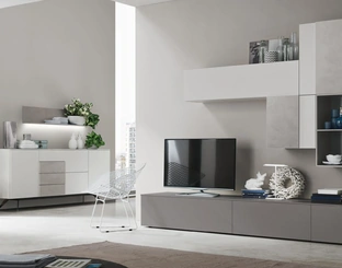 Parete Attrezzata Seta Comp SA2212 di Maronese