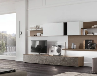 Parete Attrezzata Seta Comp SA2230 di Maronese