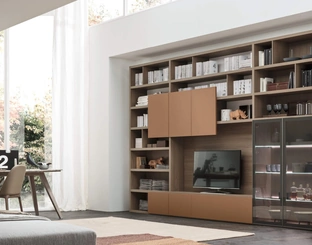 Parete Attrezzata Sistema Spalla Comp SA2204 di Maronese