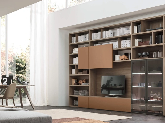 Parete Attrezzata Sistema Spalla Comp SA2204 di Maronese