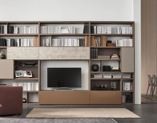 Parete Attrezzata Sistema Spalla Comp SA2210 di Maronese