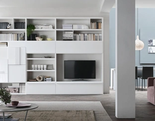 Parete Attrezzata Sistema Spalla Comp SA2214 di Maronese