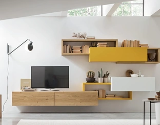 Parete Attrezzata Unix Comp SU2105 di Maronese