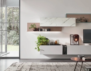 Parete Attrezzata Unix Comp SU2107 di Maronese