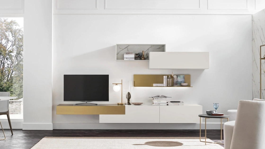 Parete Attrezzata Unix Comp SU2200 di Maronese