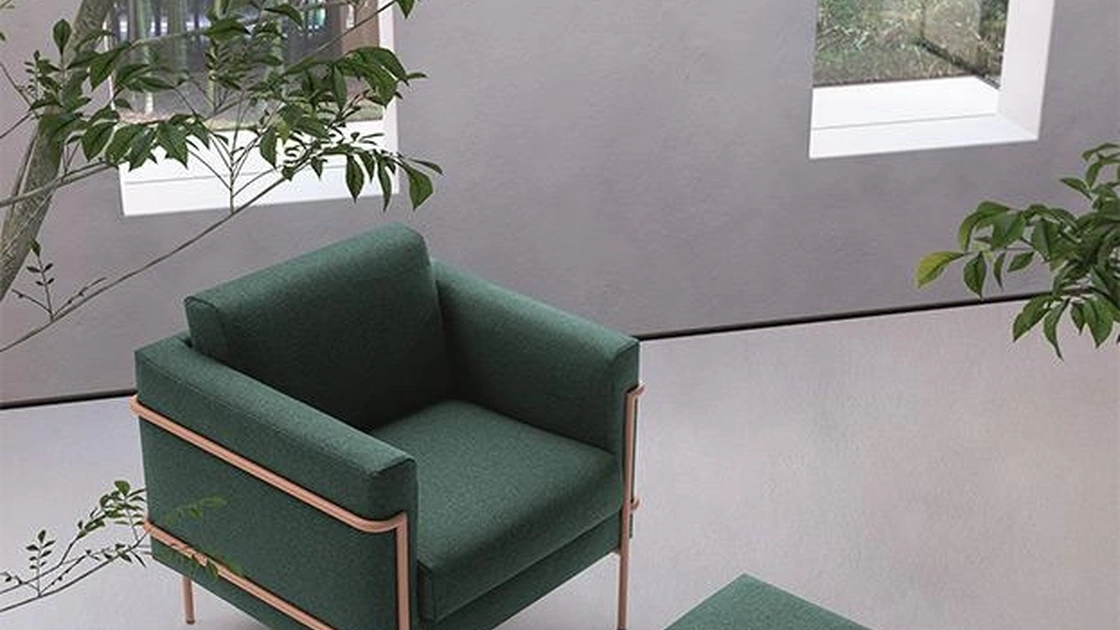 Poltrona in tessuto Icon di Felis