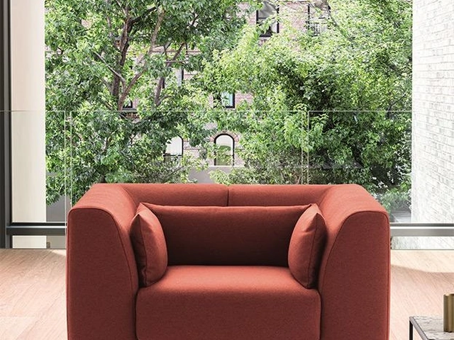 Poltrona Nemo in tessuto di Felis