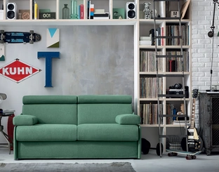 Divano Letto in tessuto Bob di Felis