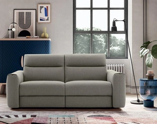Divano lineare Creed con movimento relax di Felis
