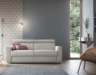 Divano Letto lineare in tessuto Jim di Felis