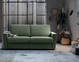Divano Letto lineare in tessuto Tom di Felis