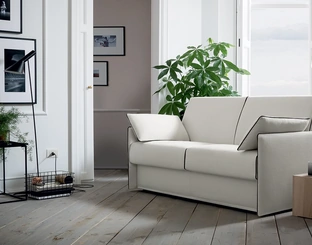 Divano Letto minimale in tessuto Truman di Felis