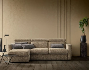 Divano Letto con penisola Ground di Samoa