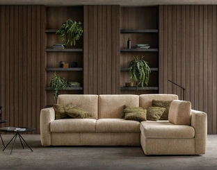 Divano Letto con penisola Hill di Samoa