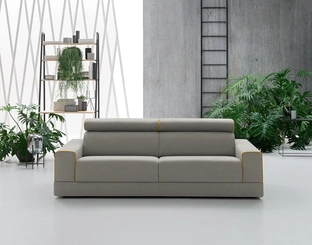 Divano lineare in tessuto James di Felis