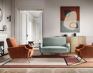 Salotto in tessuto Lizzie di Felis