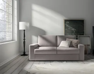 Divano letto in tessuto Move and Twist di Samoa