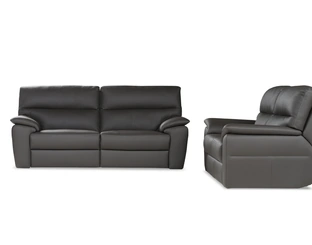 Salotto relax Detroit in pelle di Nicoletti Home