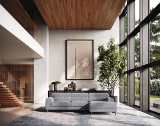 Divano con penisola Vibe di Felis