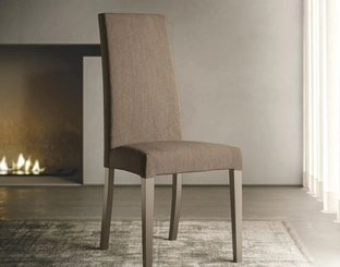 Sedia Adele in tessuto imbottito di Sedit