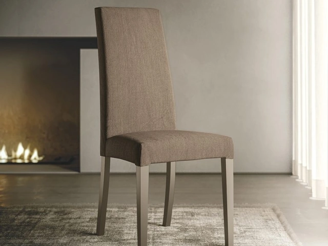 Sedia Adele in tessuto imbottito di Sedit