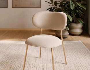 Sedia Sienna in tessuto imbottito di Bontempi