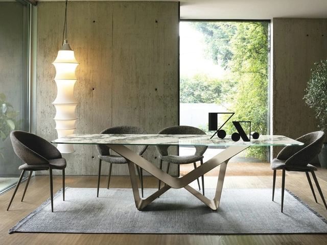 Tavolo Aliante Glass Decor di Sedit