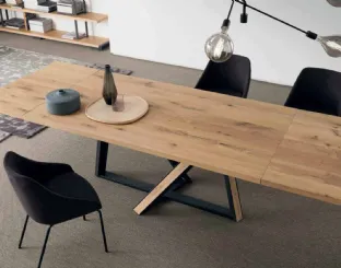 Tavolo di design allungabile in legno Wien di Alta Corte