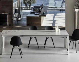 Tavolo allungabile Chef in SuperMarmo di Bontempi