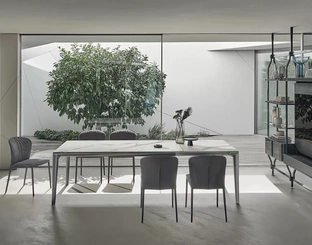 Tavolo allungabile Duke in SuperMarmo di Bontempi