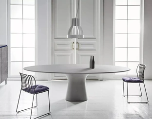 Tavolo Podium in cemento di Bontempi