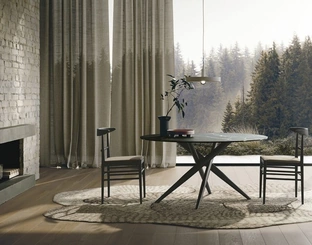 Tavolo allungabile Tiffany Round di Sedit