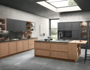 Cucina Classica Newport v5 in Rovere Barrique di Stosa