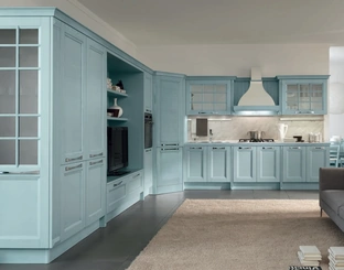 Cucina Classica Ylenia in legno decapato Avio di Aran