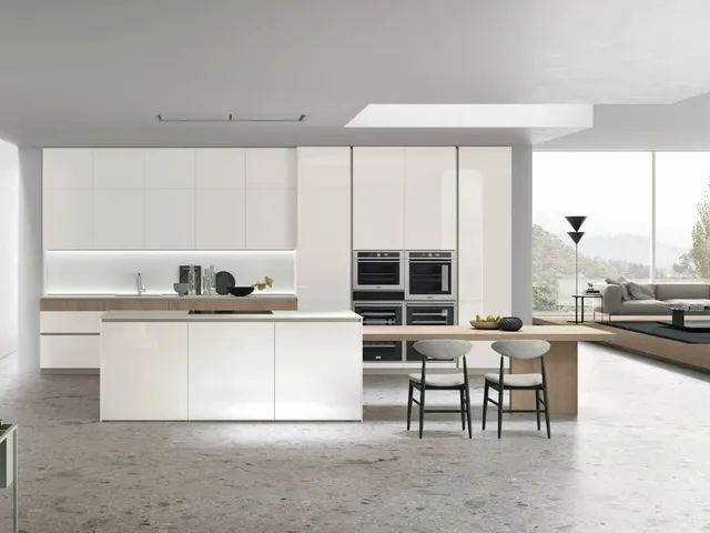 Cucina Moderna con isola Aliant 02 di Stosa