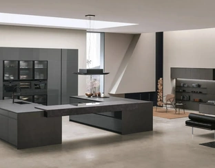 Cucina Moderna con doppia isola Aliant 04 di Stosa