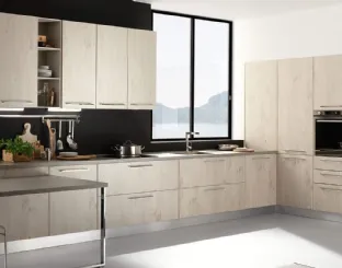 Cucina Moderna Brio in Abete Ghiaccio di Mobilturi