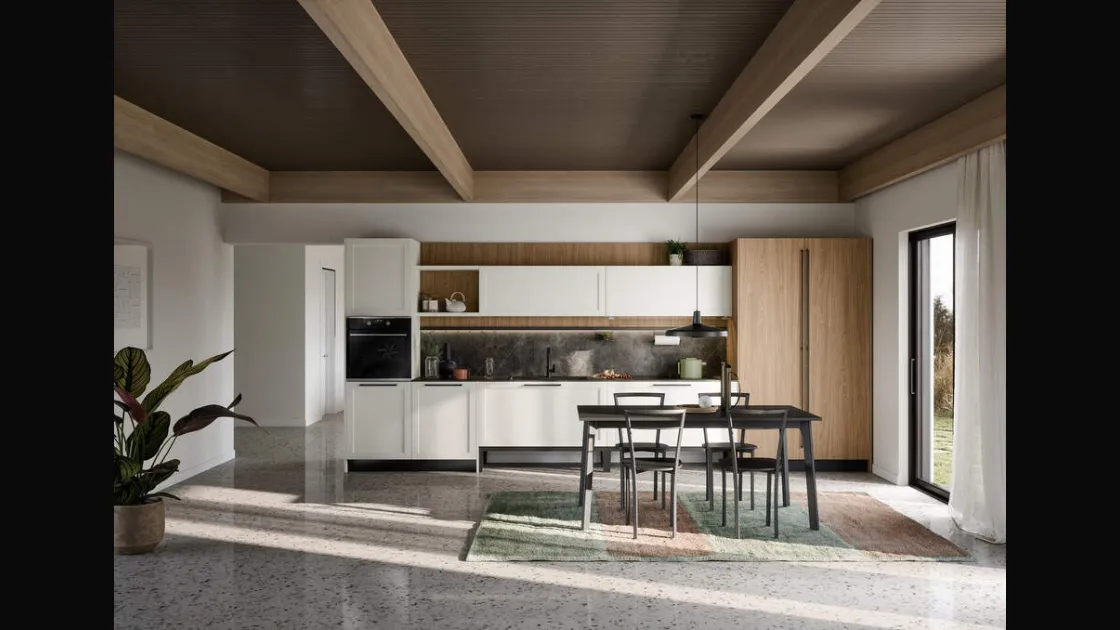 Cucina Moderna lineare Clio Composizione 05 di Prima Cucine