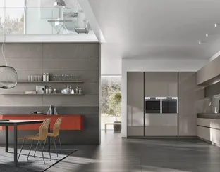 Cucina Moderna angolare Color Trend 03 di Stosa