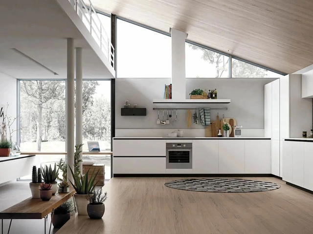 Cucina Moderna angolare Color Trend 05 di Stosa