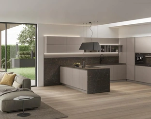 Cucina Moderna Color Trend Modern 01 con penisola di Stosa