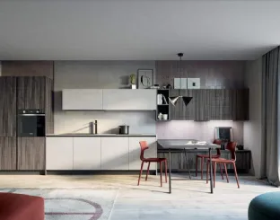 Cucina Moderna Domino Composizione 03 di Prima Cucine