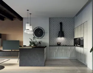 Cucina Moderna Domino Composizione 04 di Prima Cucine