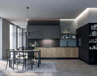 Cucina Moderna Domino Composizione 05 di Prima Cucine