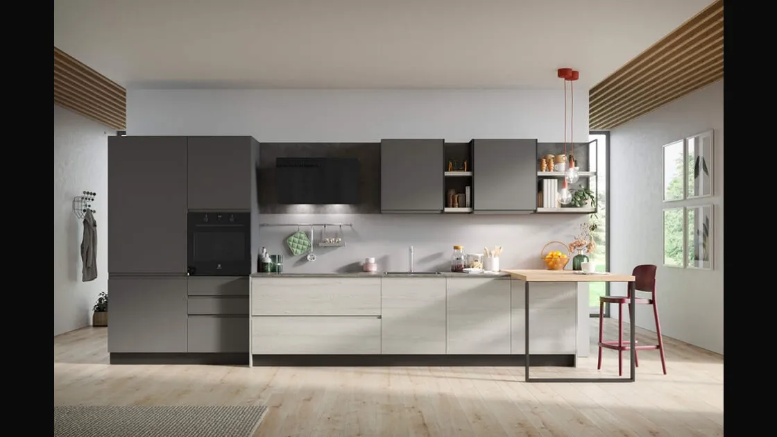 Cucina Moderna Fly Composizione 04 di Prima Cucine