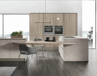 Cucina Moderna con doppia isola Infinity 09 di Stosa