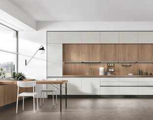 Cucina Moderna lineare Infinity Modern 05 di Stosa