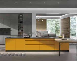 Cucina Moderna con isola Karma 10 di Stosa
